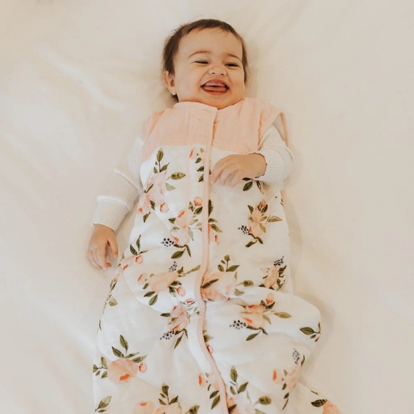 Little Unicorn Cotton Muslin Quilted Sleep Sack Winter Wearable Blanket Baby - Picture 4 of 11